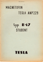Tesla b47-anp229 - Navod k udrzbe 